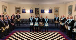 St.Giles Lodge first Meeting of the Season