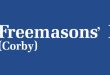 Freemasons Hall Corby
